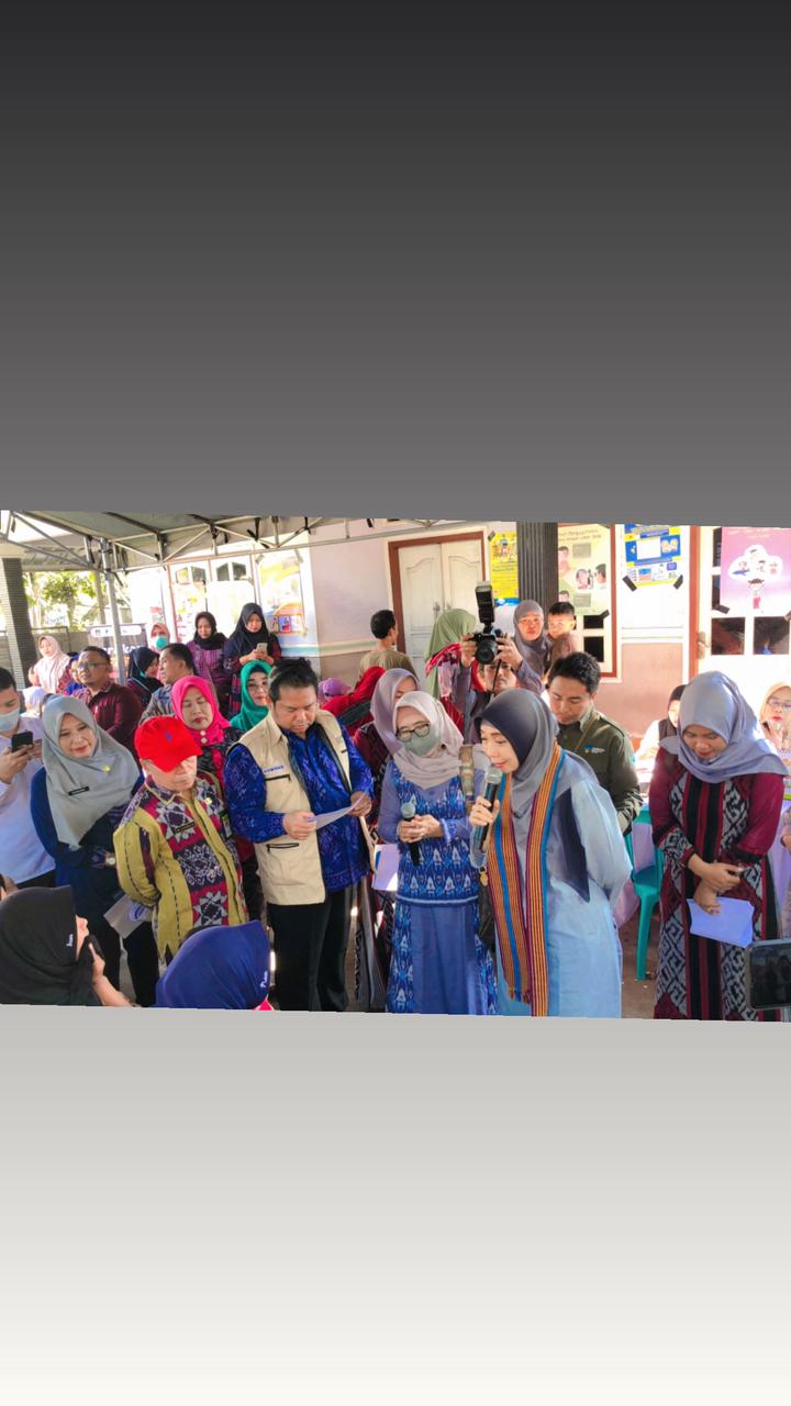 Kunjungan Wakil Gubernur NTB ke Wilayah Kerja UPTD Puskesmas Ganti Dalam Rangka Evaluasi Program Bhakti Stunting